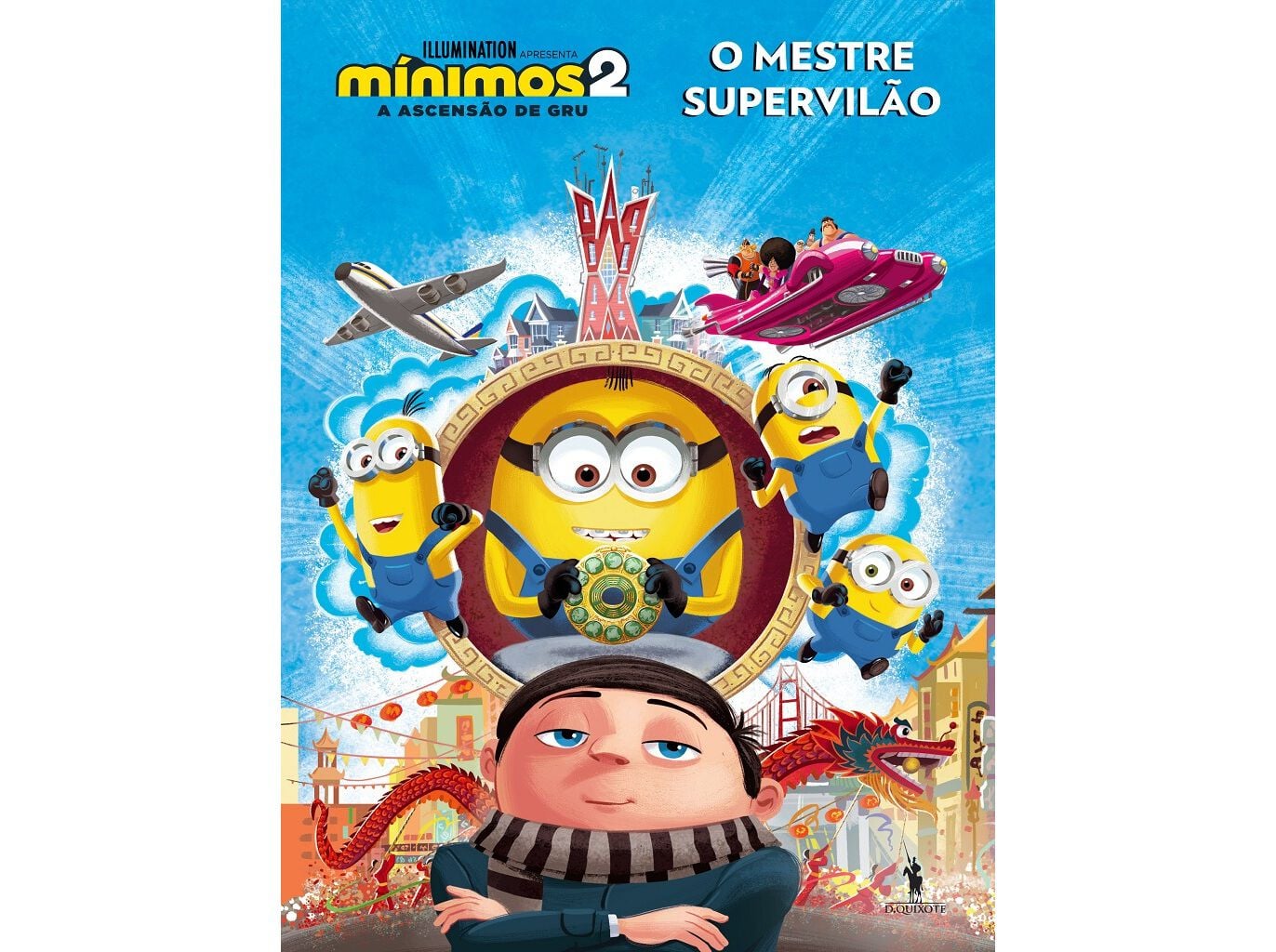 LIVRO M&Iacute;NIMOS 2 O MESTRE SUPER VIL&Atilde;O image number 0