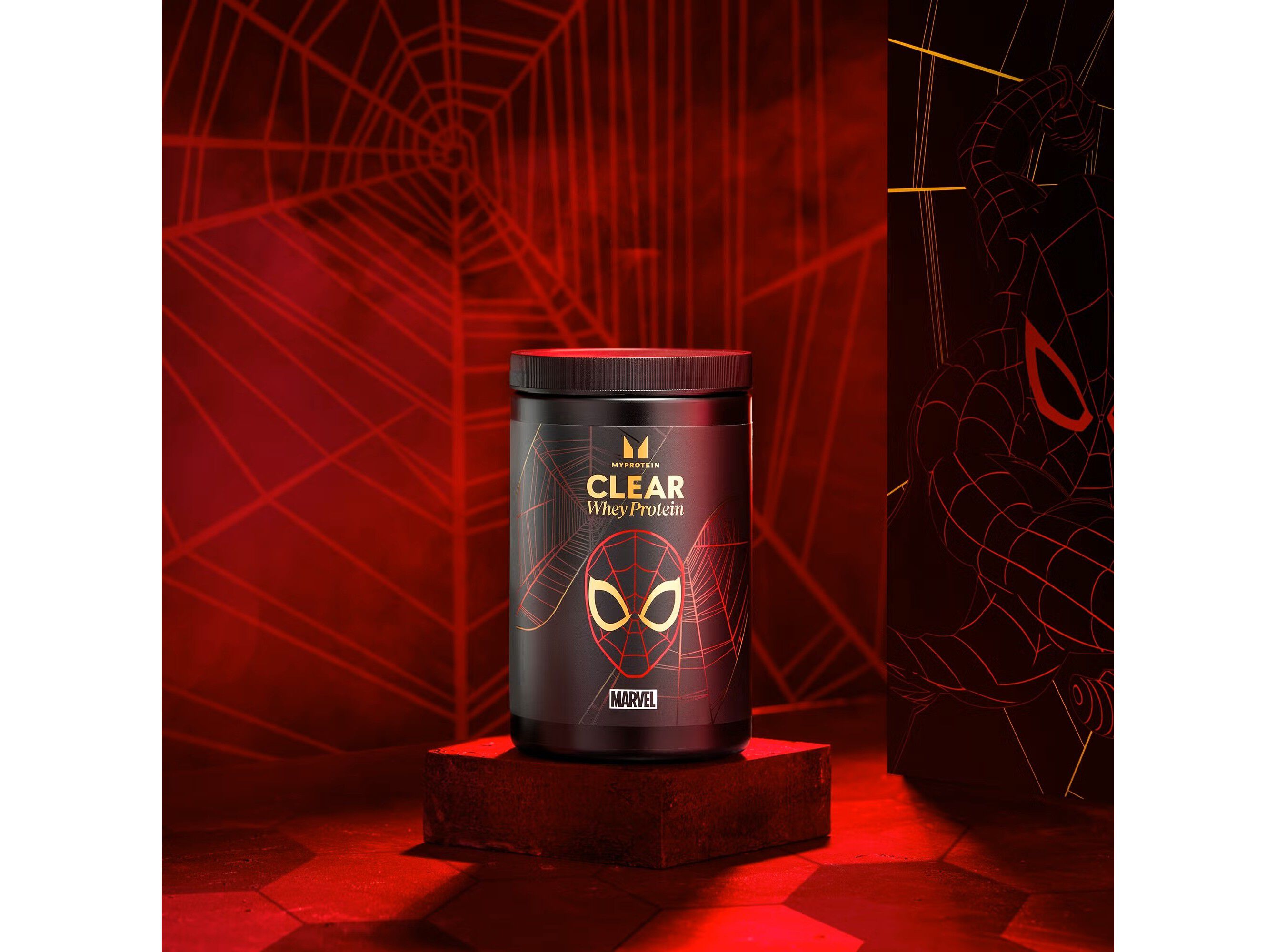 PROTEINA WHEY MYPROTEIN MARVEL SPIDERMAN 500G image number 1