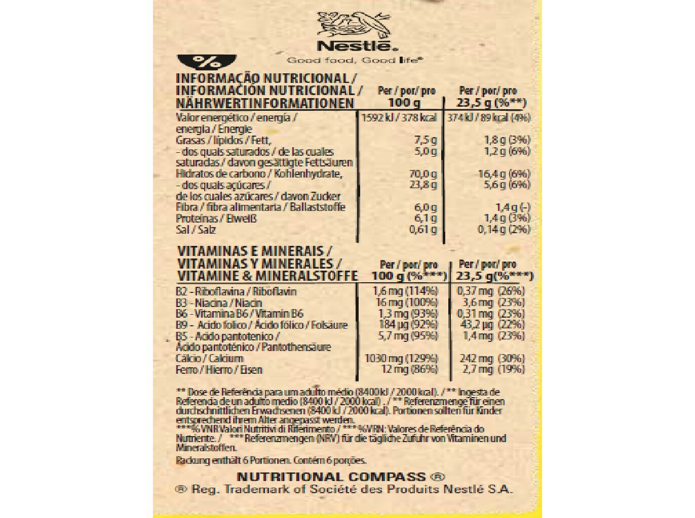 BARRAS FITNESS ADULTO CHOCOLATE E BANANA 141G 6UN image number 1