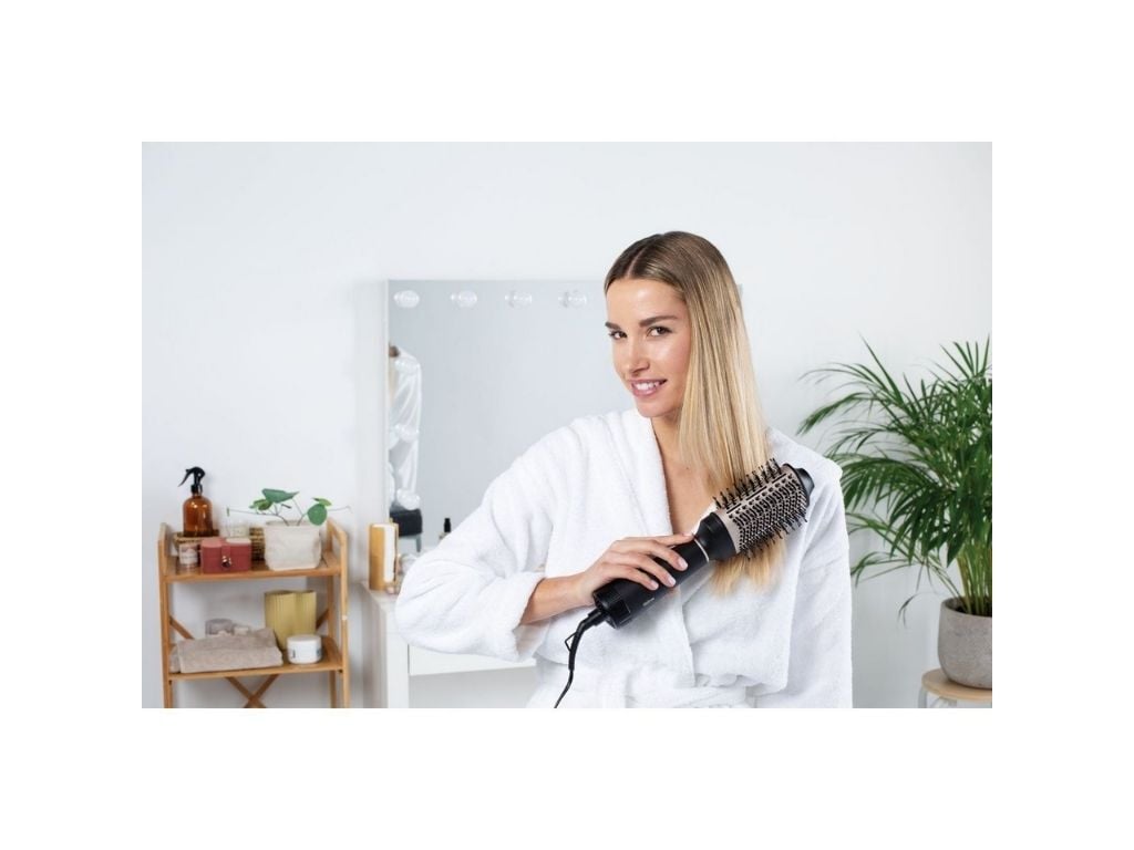 ESCOVA MODELADORA QILIVE Q.7145 CER&Acirc;MICA 3 EM 1 (SECA MODELA E ALISA) image number 5