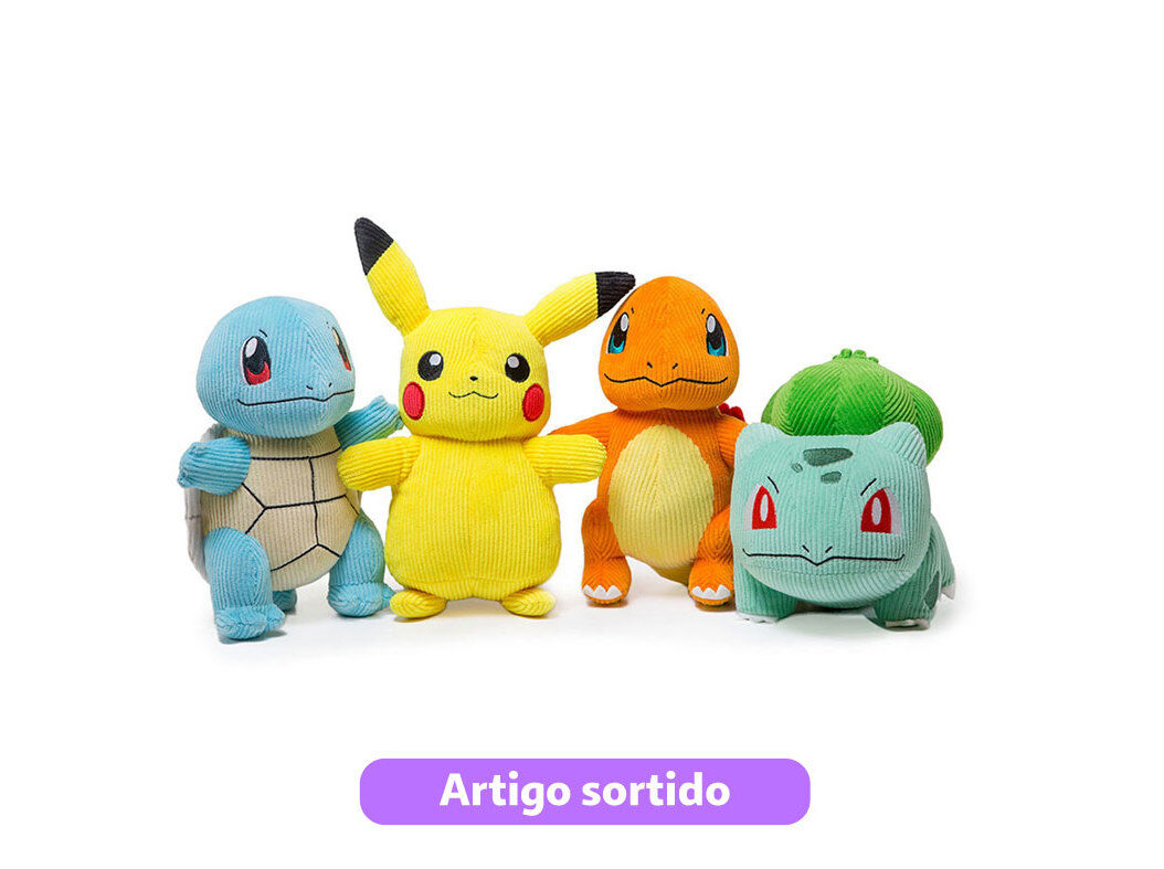 PELUCHES BOMBAZINA POK&Eacute;MON 21CM MODELOS SORTIDOS image number 0