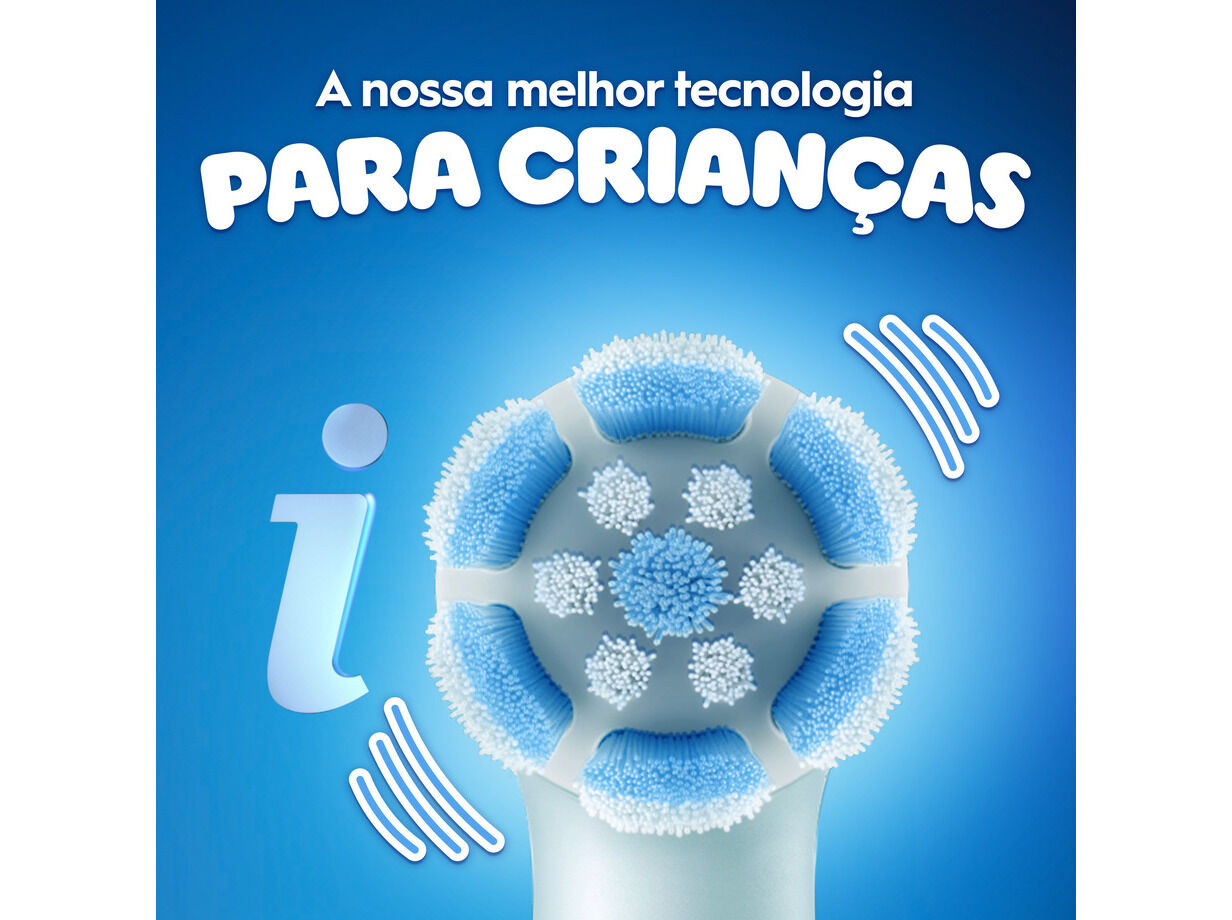 ESCOVA EL&Eacute;TRICA ORAL-B IO KIDS 6+ STITCH TRAVEL EDITION image number 5