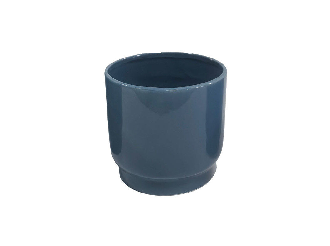 VASO CER&Acirc;MICA GARDENSTAR AZUL &Oslash;17XA15CM image number 0