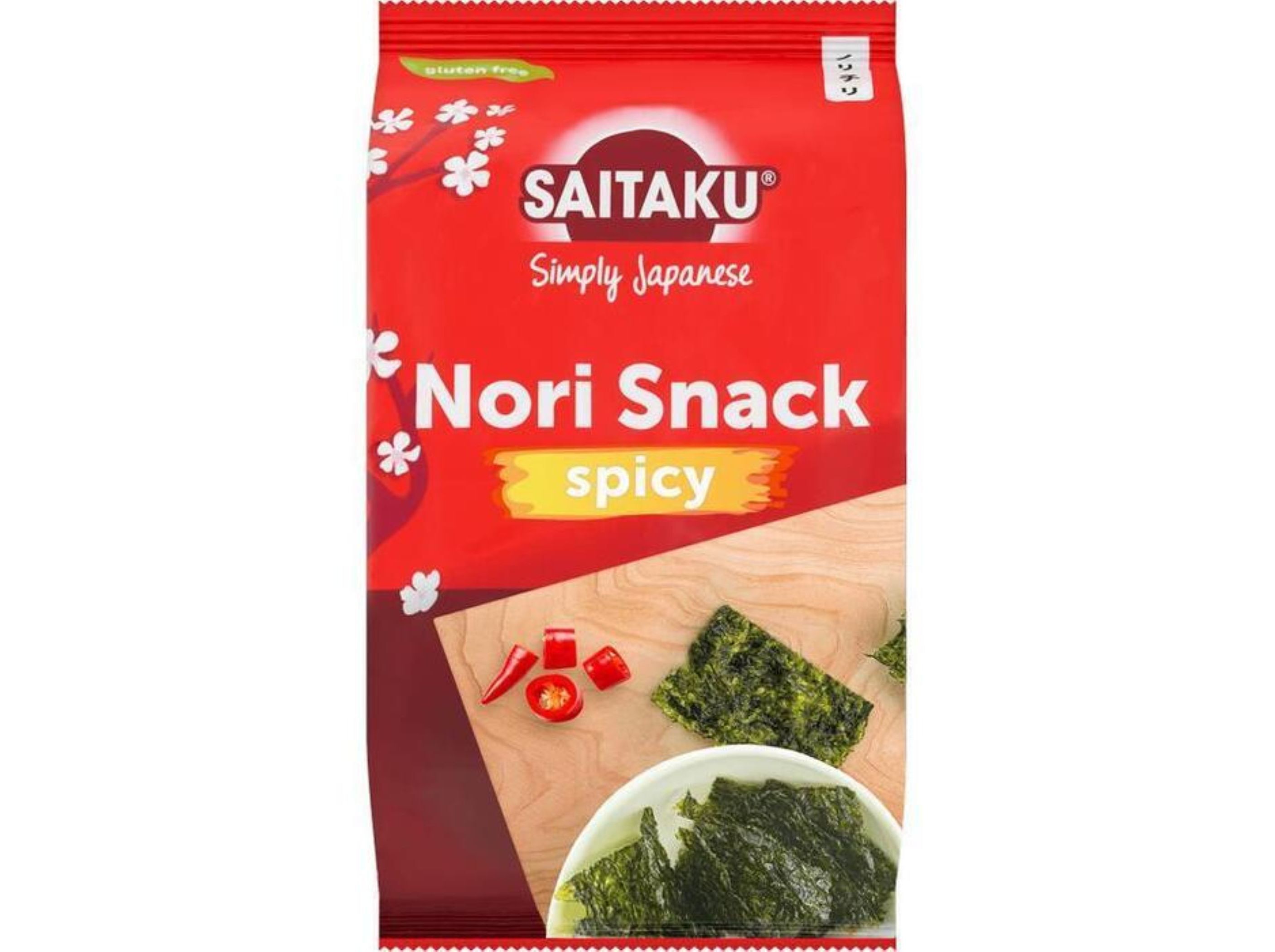 SNACK SAITAKU ALGA NORI SPICY 10G image number 1
