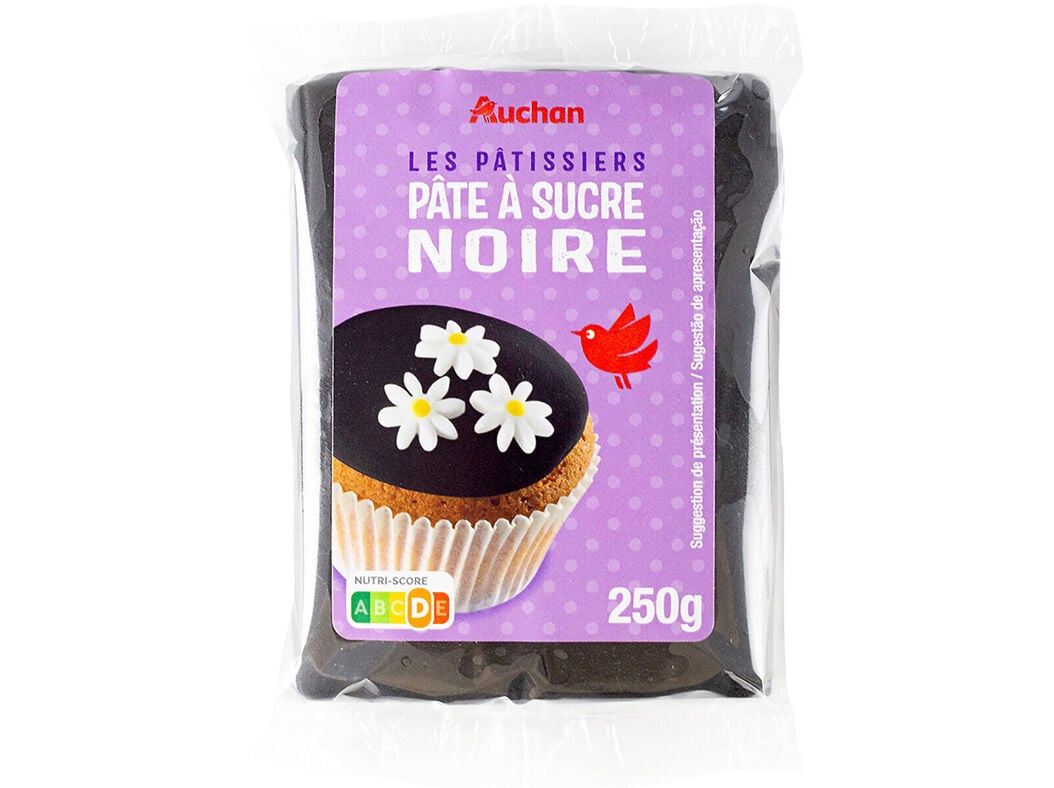 PASTA DE A&Ccedil;&Uacute;CAR AUCHAN PRETA 250G image number 0