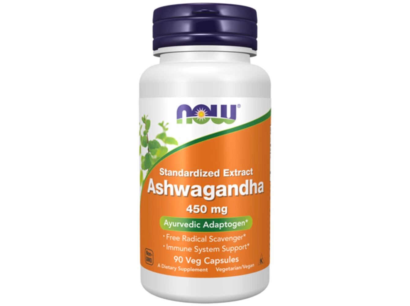 SUPLEMENTO NOW FOODS ASHWAGANDHA 90UN image number 0