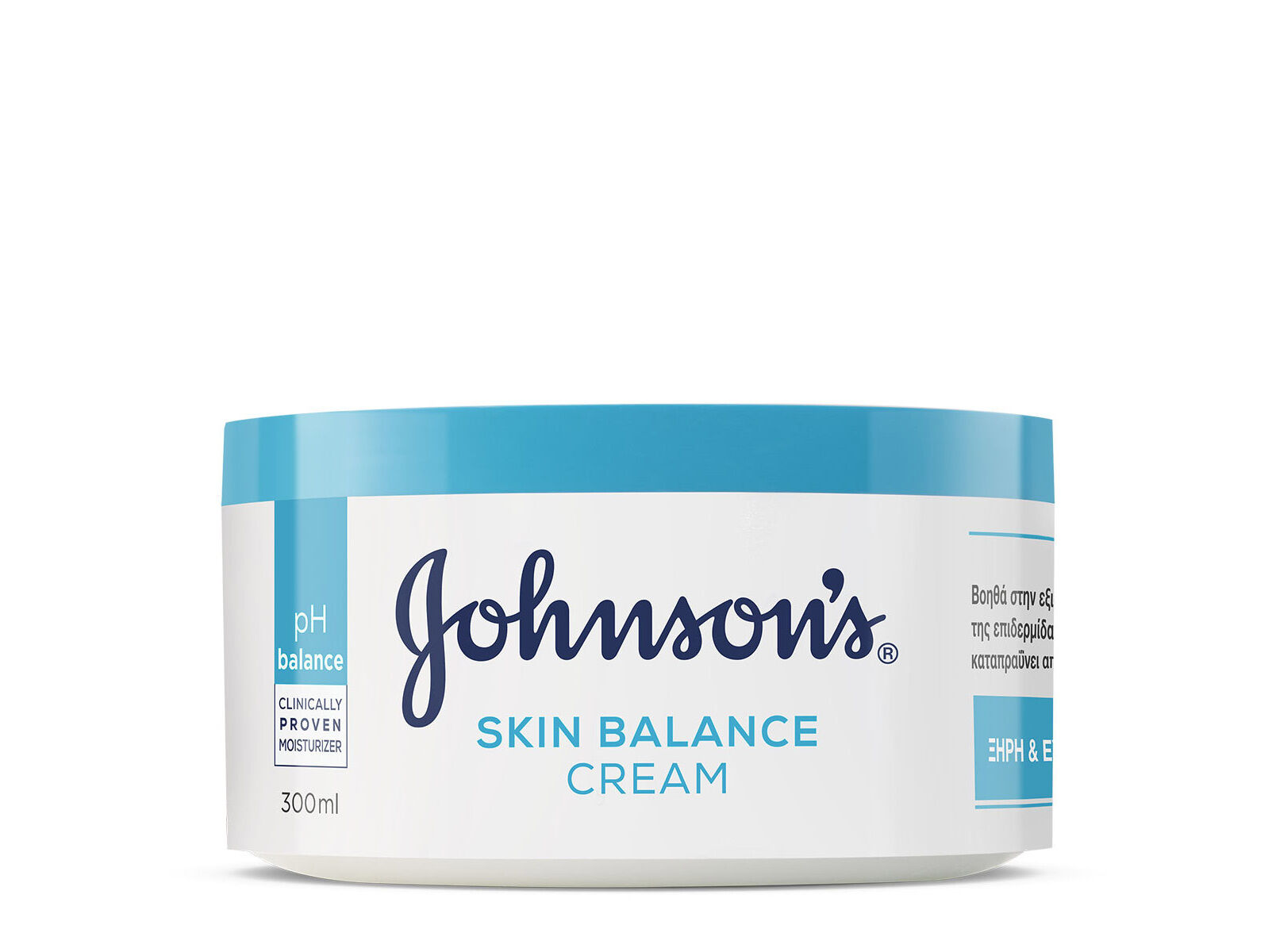 CREME CORPO JOHNSON'S SKINBALANCE PELE SENS&Iacute;VEL 300ML image number 0