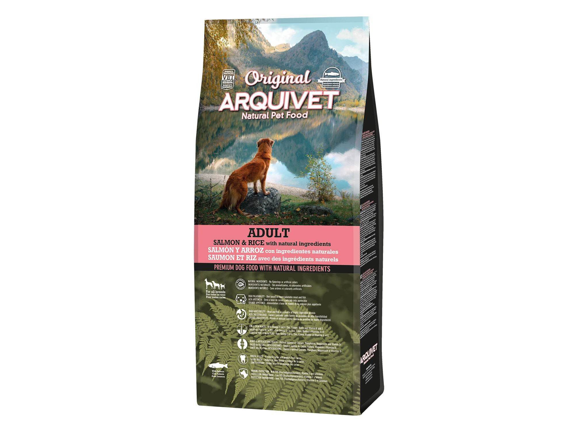 RA&Ccedil;&Atilde;O C&Atilde;O ARQUIVET ORIGINAL SALM&Atilde;O 12KG image number 0