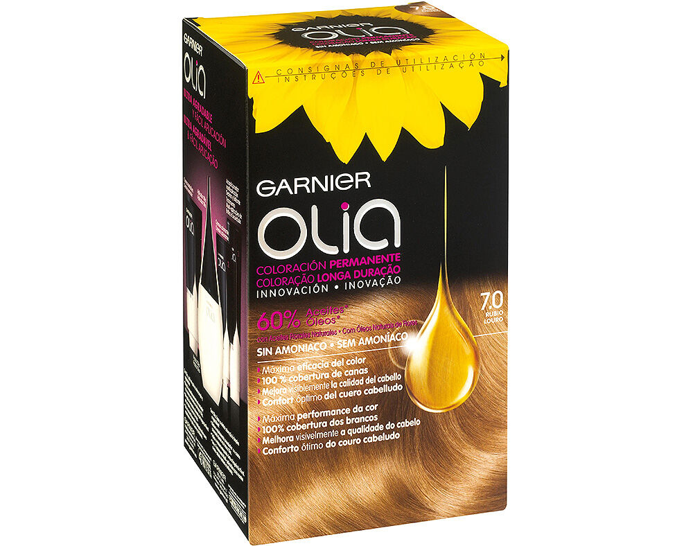 COLORA&Ccedil;&Atilde;O OLIA GARNIER LOURO 7.0