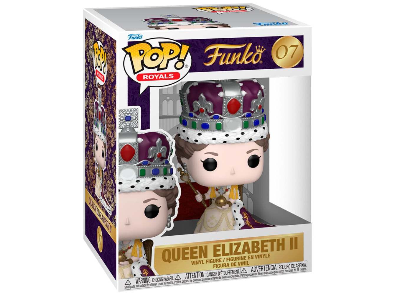 FIGURA FUNKO QEII100TH- QUEEN ELIZABETH image number 0