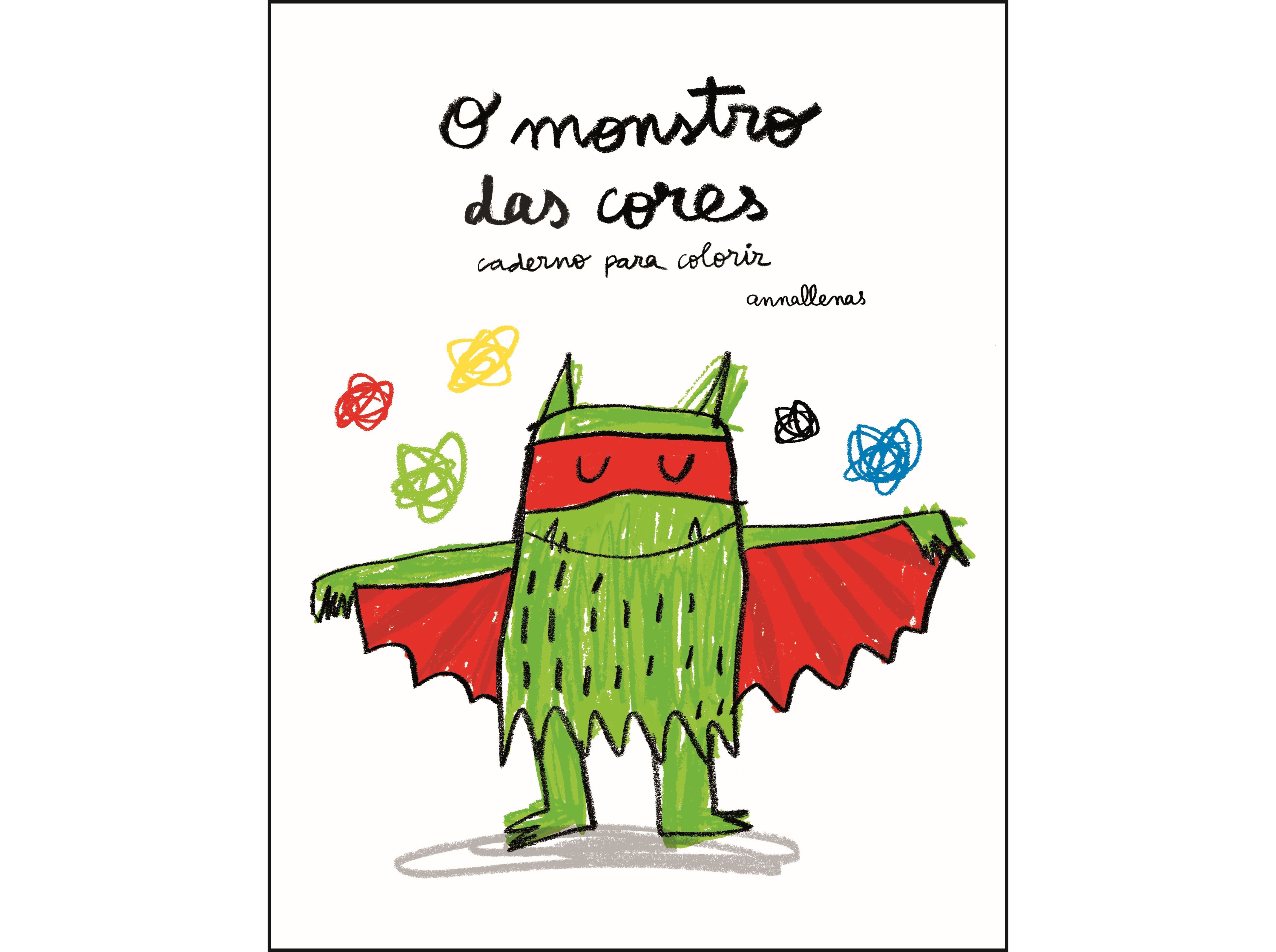 O MONSTRO DAS CORES COLORIR