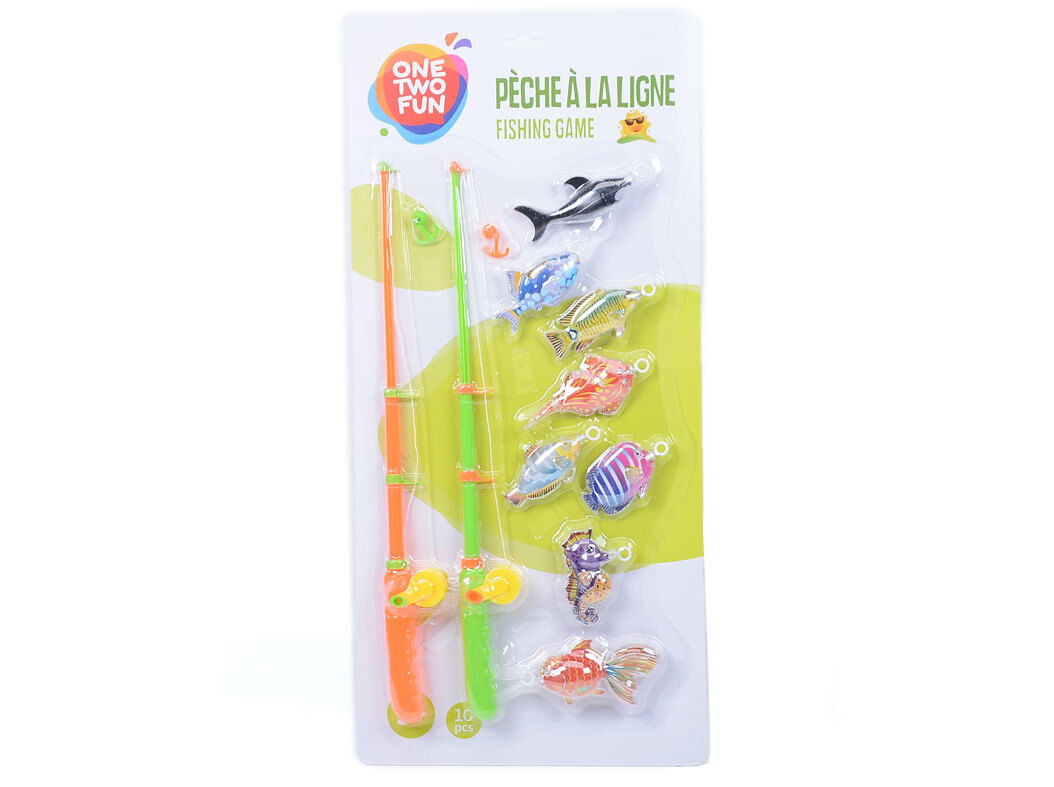 MEGA JOGO DA PESCA ONE TWO FUN 10 PE&Ccedil;AS image number 0