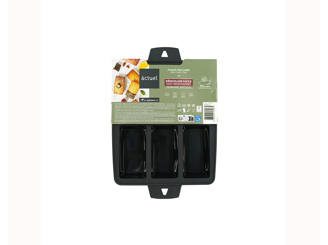 FORMA 6 MINI BOLOS ACTUEL SILICONE RETANGULAR