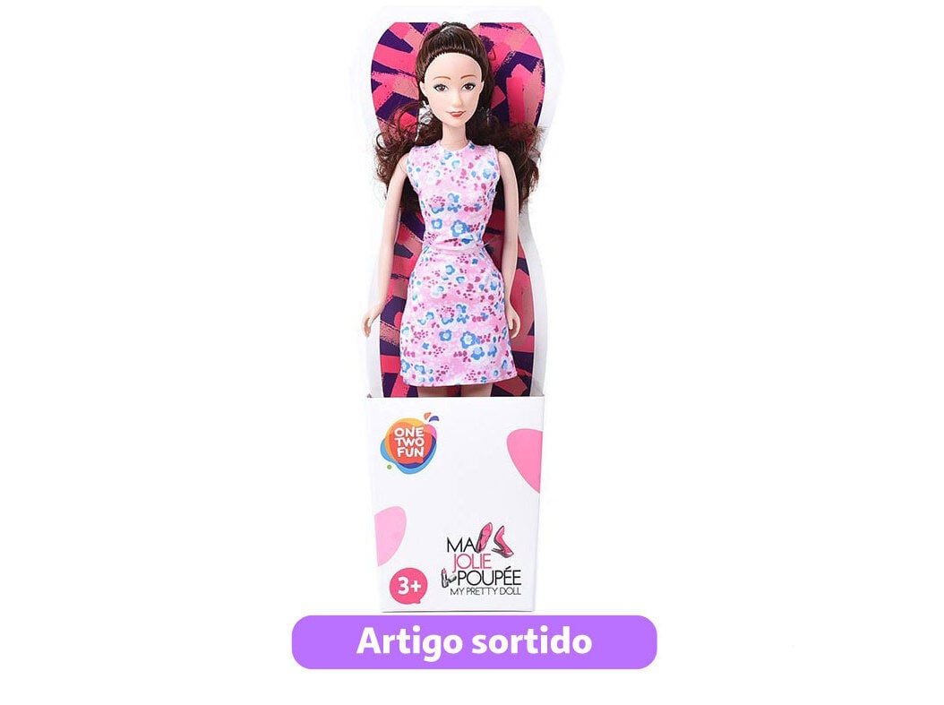 BONECA ONE TWO FUN 29CM MODELOS SORTIDOS image number 3