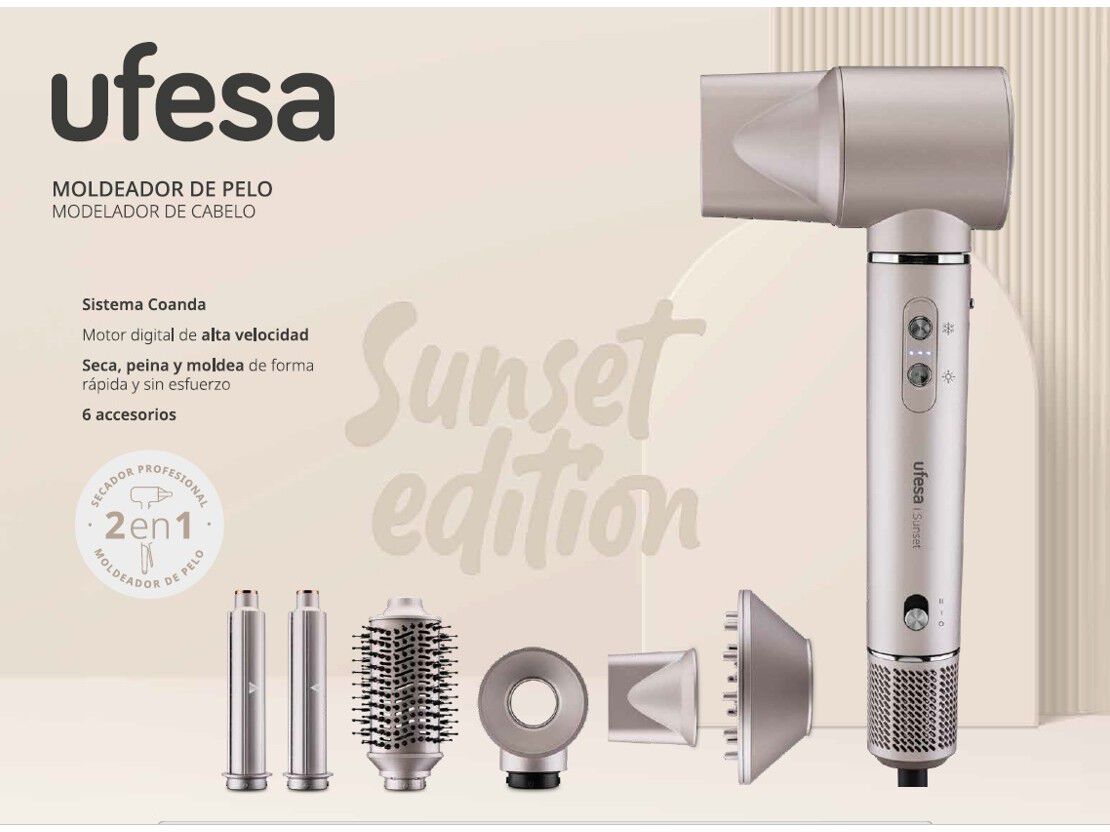 MODELADOR MULTIFUN&Ccedil;&Otilde;ES UFESA SUNSET EDITION 6 EM 1 image number 3