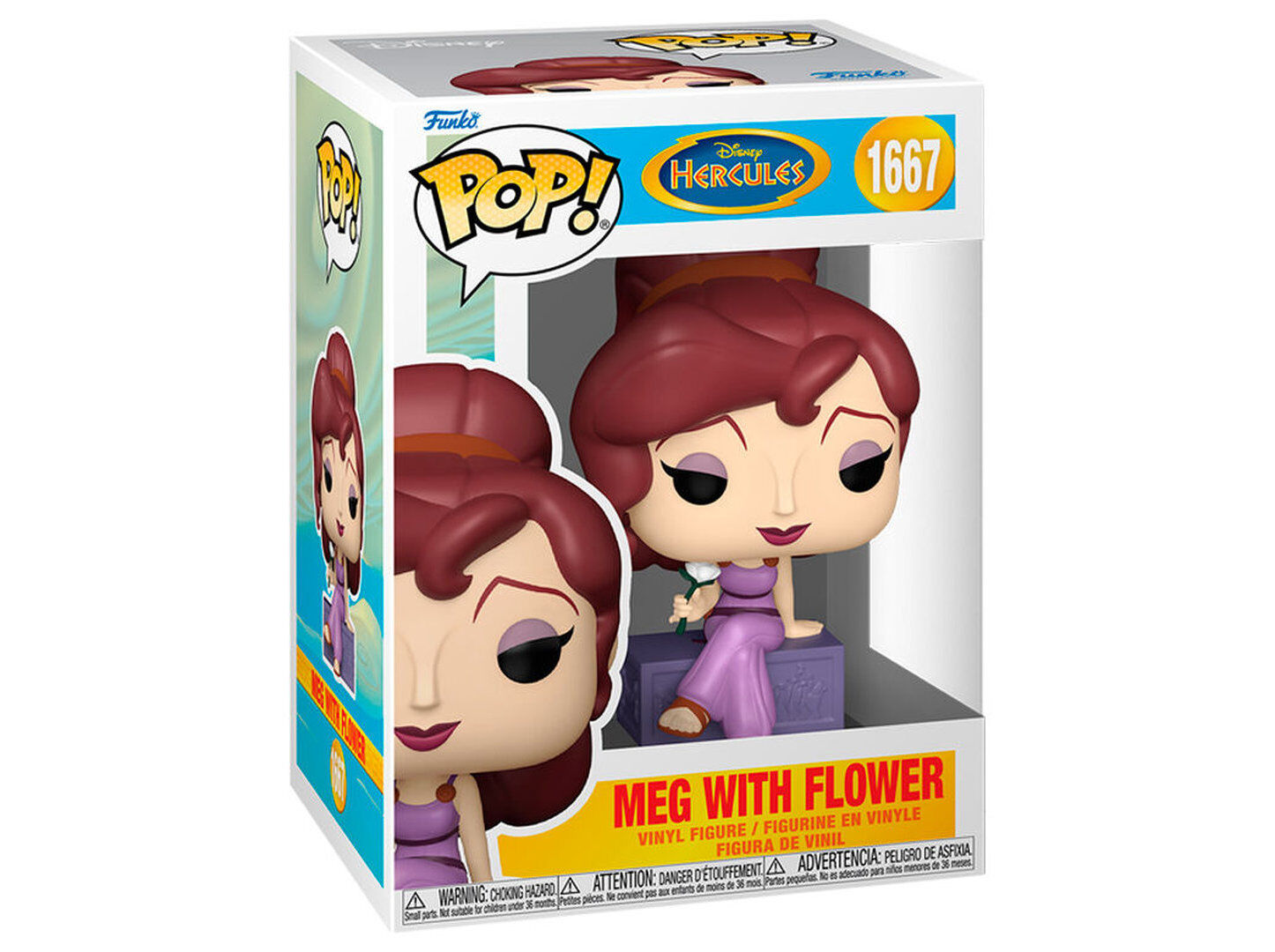FIGURA POP! FUNKO DISNEY: HS4- MEG W/FLOWER image number 0