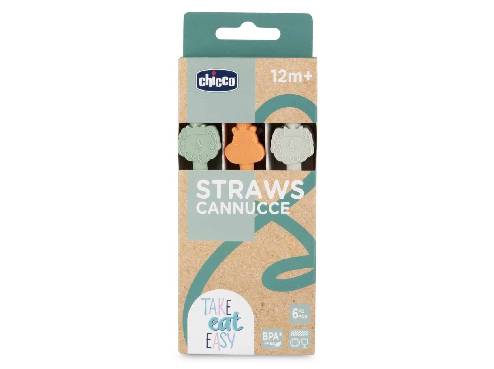 PALHINHA CHICCO SILICONE 6UN image number 0