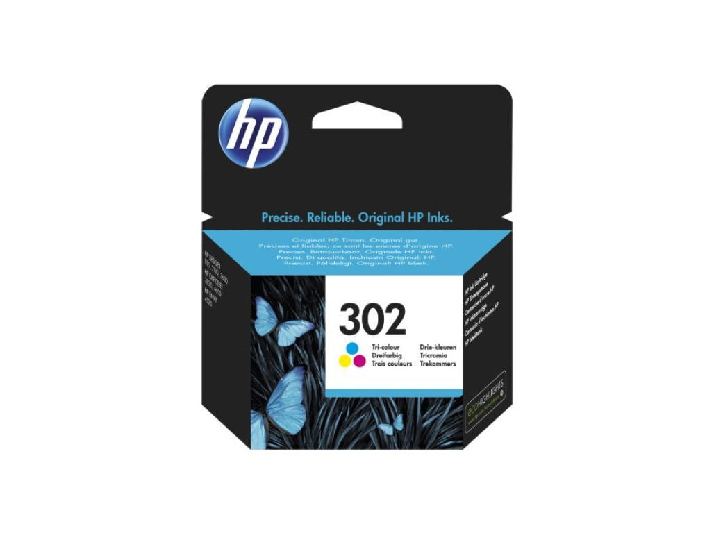 TINTEIRO HP F6U65AE#ABE TRI-COLOR 302