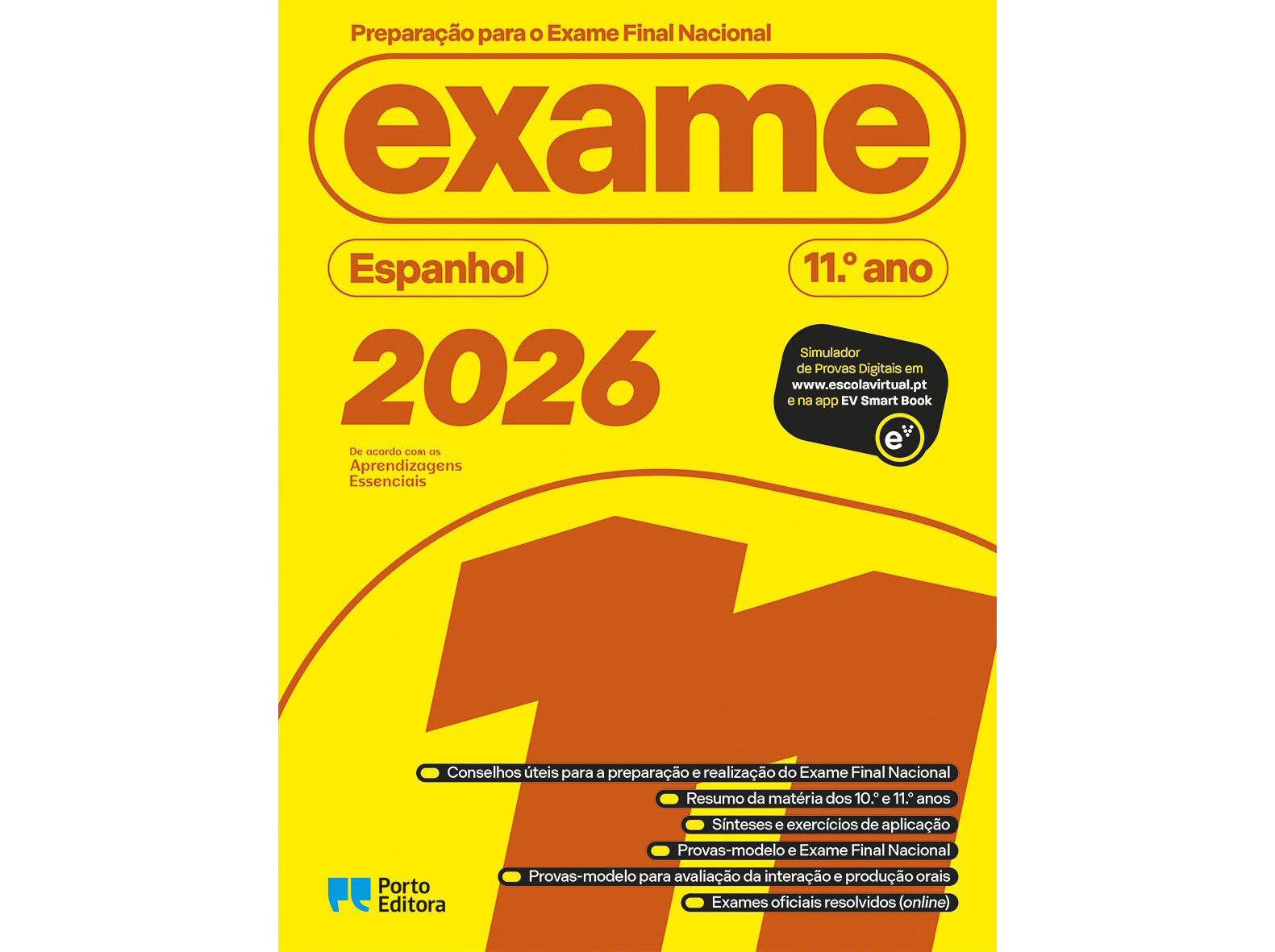 LIVRO PREP. P/ O EXAME FINAL NAC. 2026 ESPANHOL - INIC. 11 image number 0