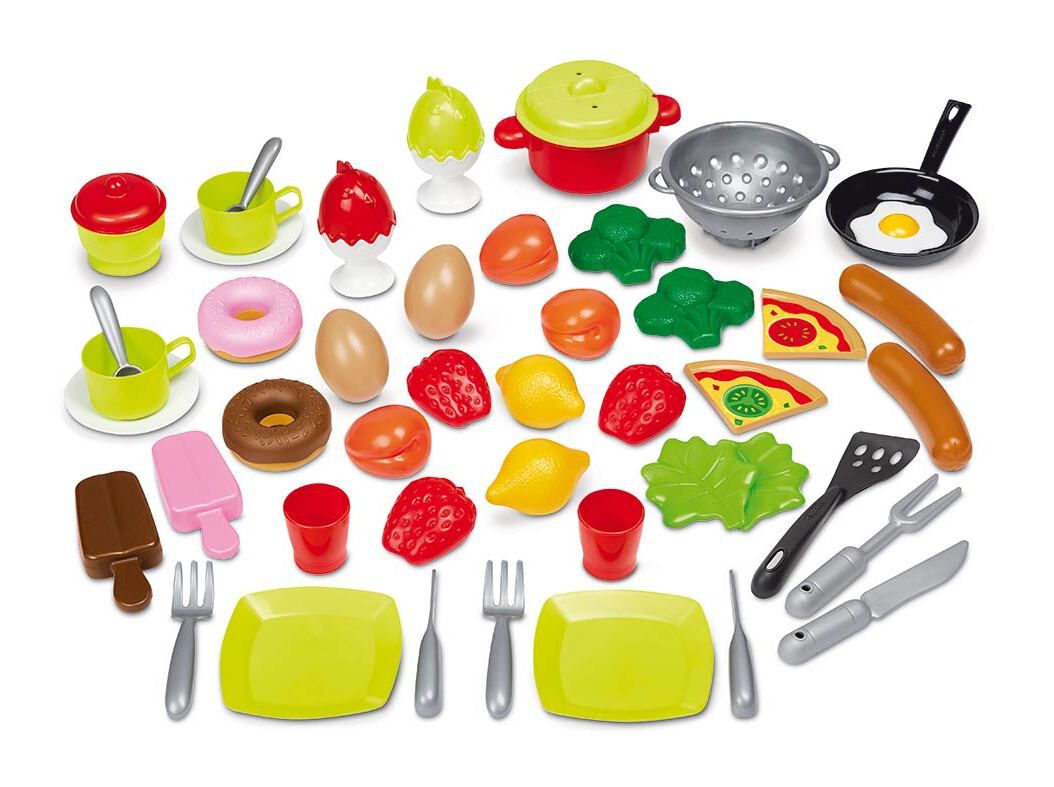 CAIXA COM ALIMENTOS ONE TWO FUN 50 PE&Ccedil;AS