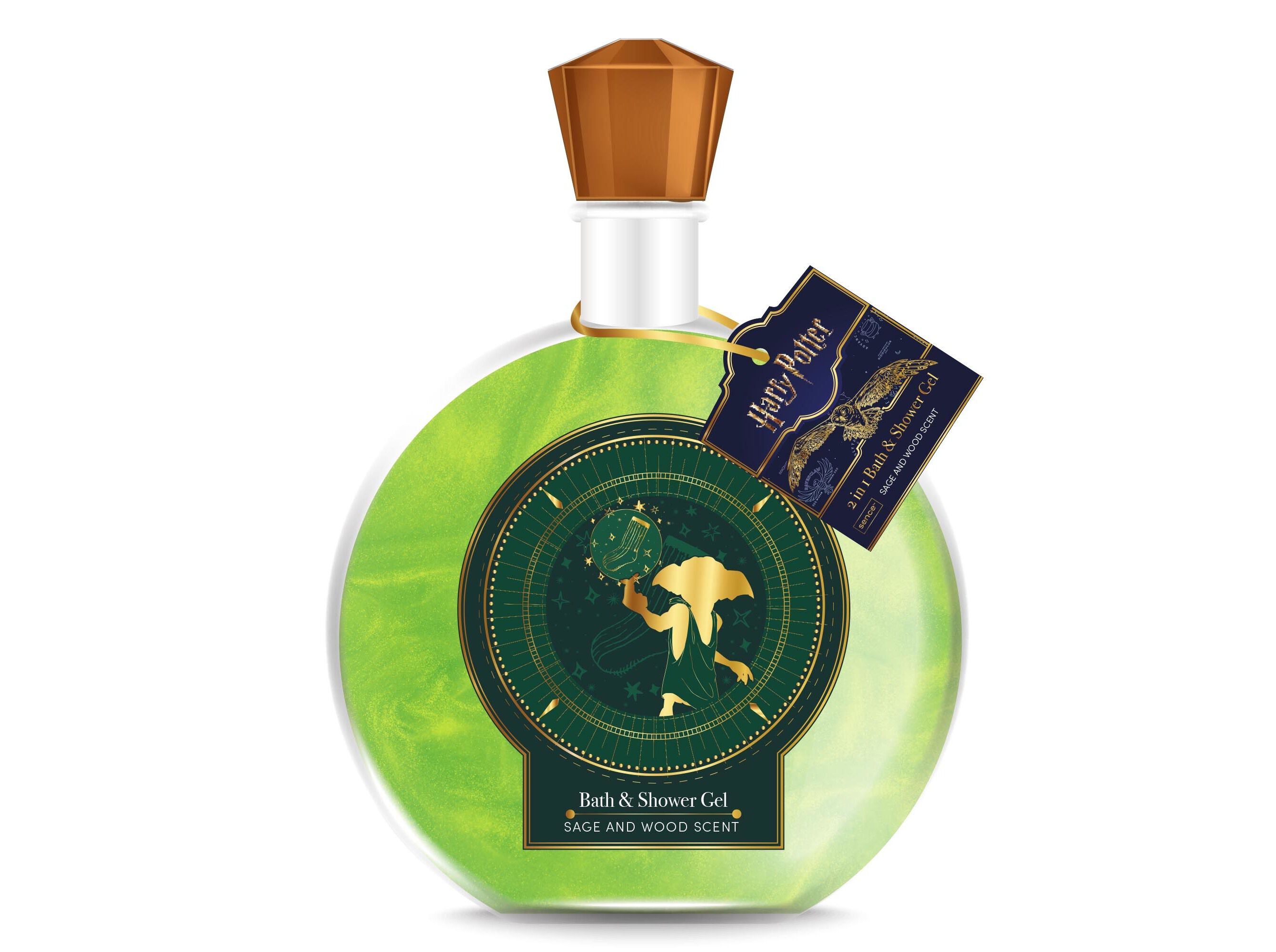 GEL BANHO HARRY POTTER 2EM1 MAGIC WISDOM