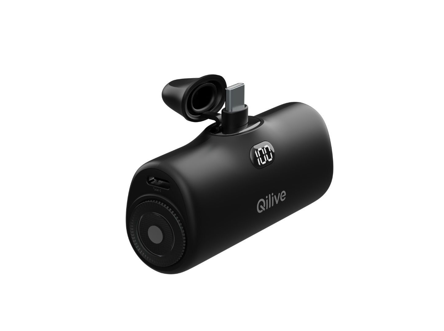 POWERBANK QILIVE 4600MAH COM USB-C INTEGRADO image number 1