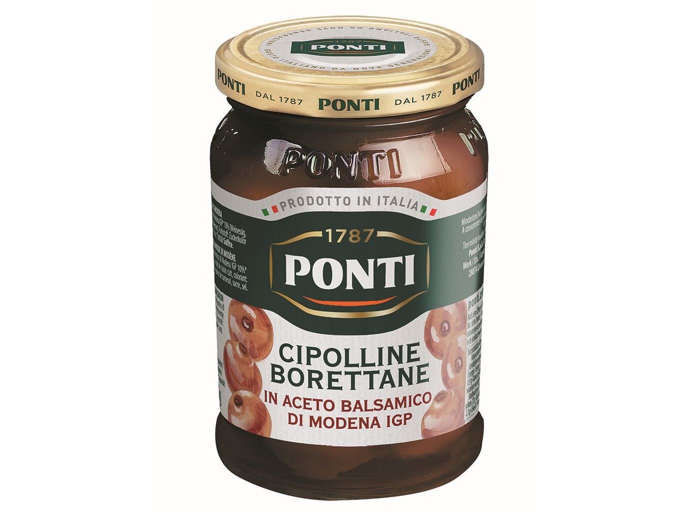 CEBOLINHAS PONTI VINAGRE BALSA IGP 300GRS image number 0