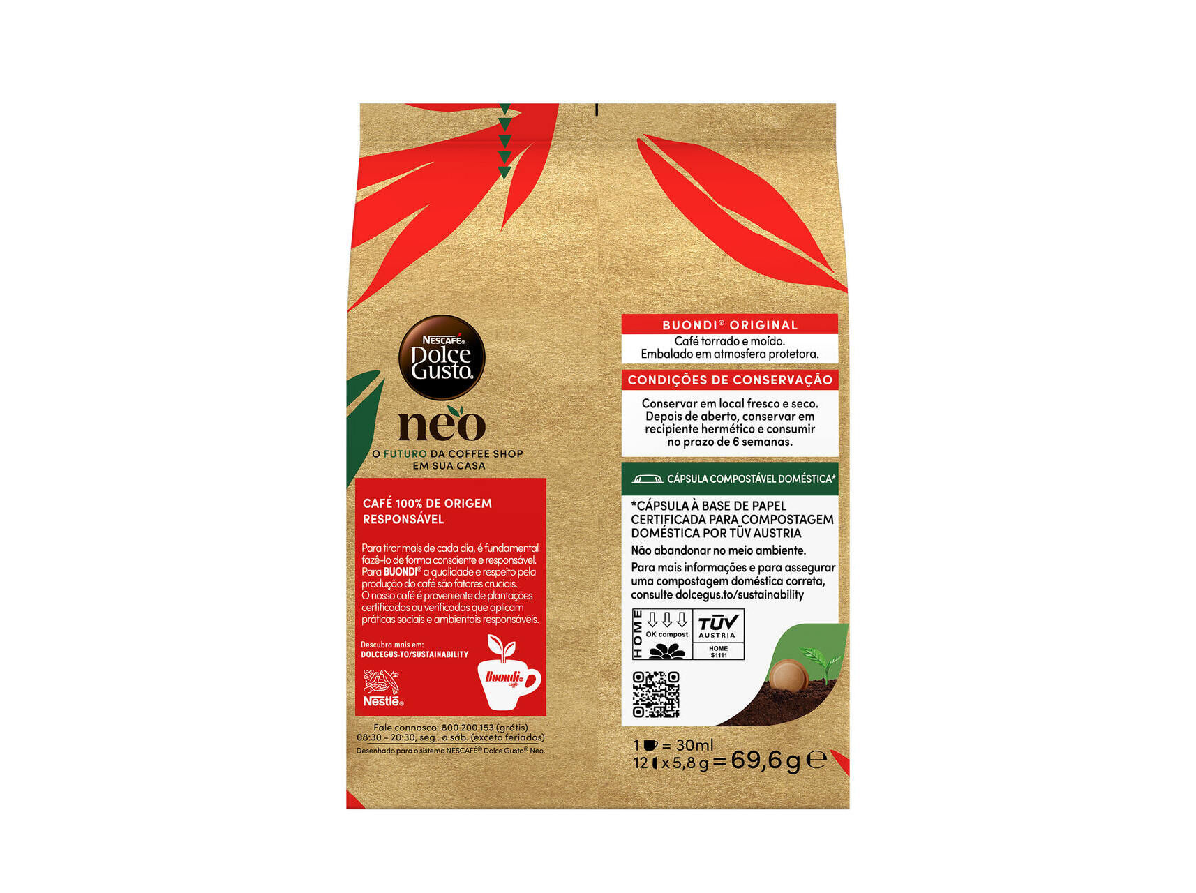 CAPSULAS CAFE SIST NEO BUONDI 12 UN image number 1