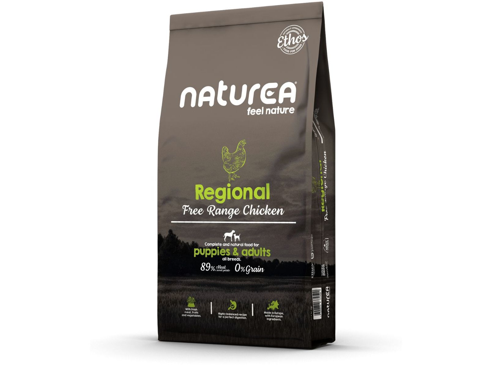 RA&Ccedil;&Atilde;O PARA C&Atilde;O NATUREA ETHOS REGIONAL 10KG image number 1