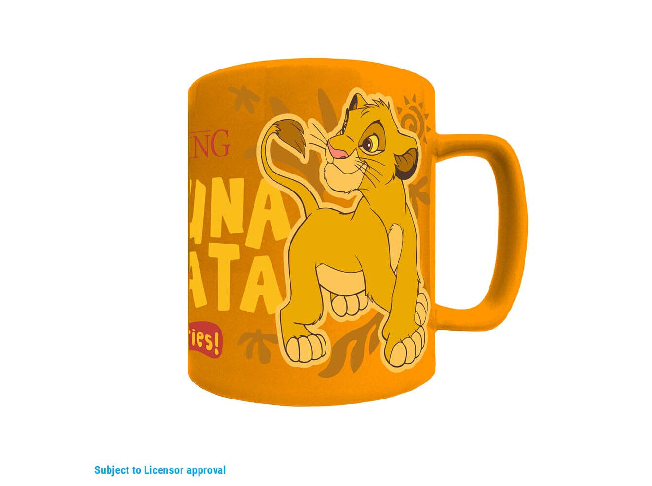 CANECA FELPUDA REI LE&Atilde;O image number 1