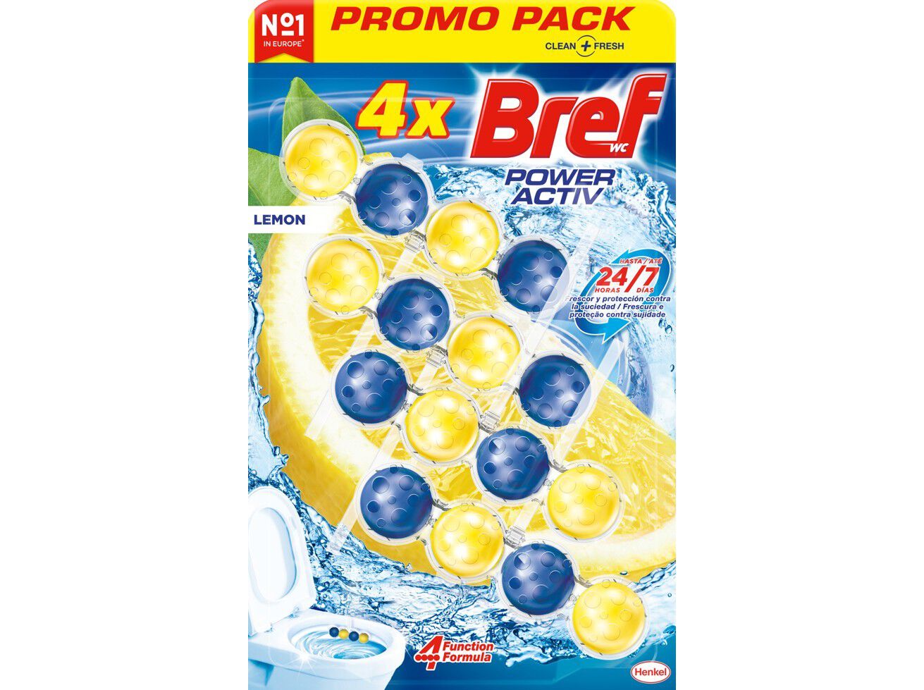 BLOCO SANIT&Aacute;RIO BREF POWER LIM&Atilde;O 4UN image number 0