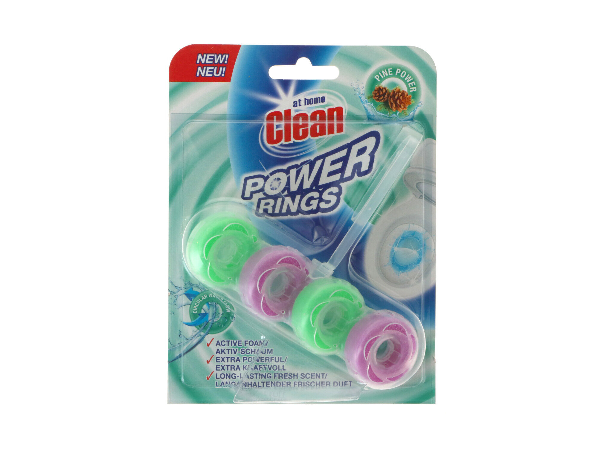 BLOCO SANIT&Aacute;RIO AT HOME CLEAN PINHO 1 UN