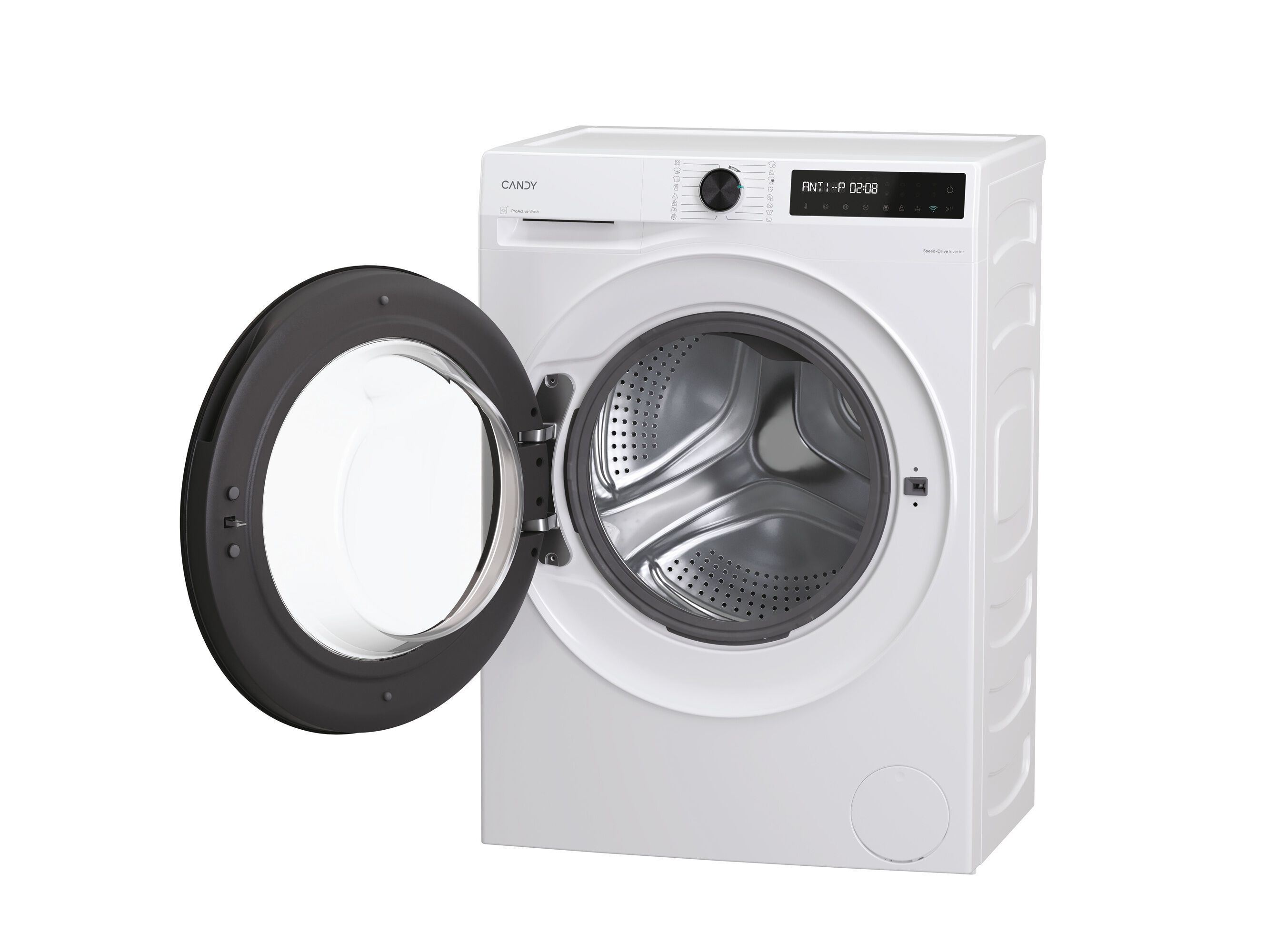 M&Aacute;QUINA DE LAVAR ROUPA CANDY BR 410BL8-S BRANCO A-20% 10KG 1400RPM image number 3