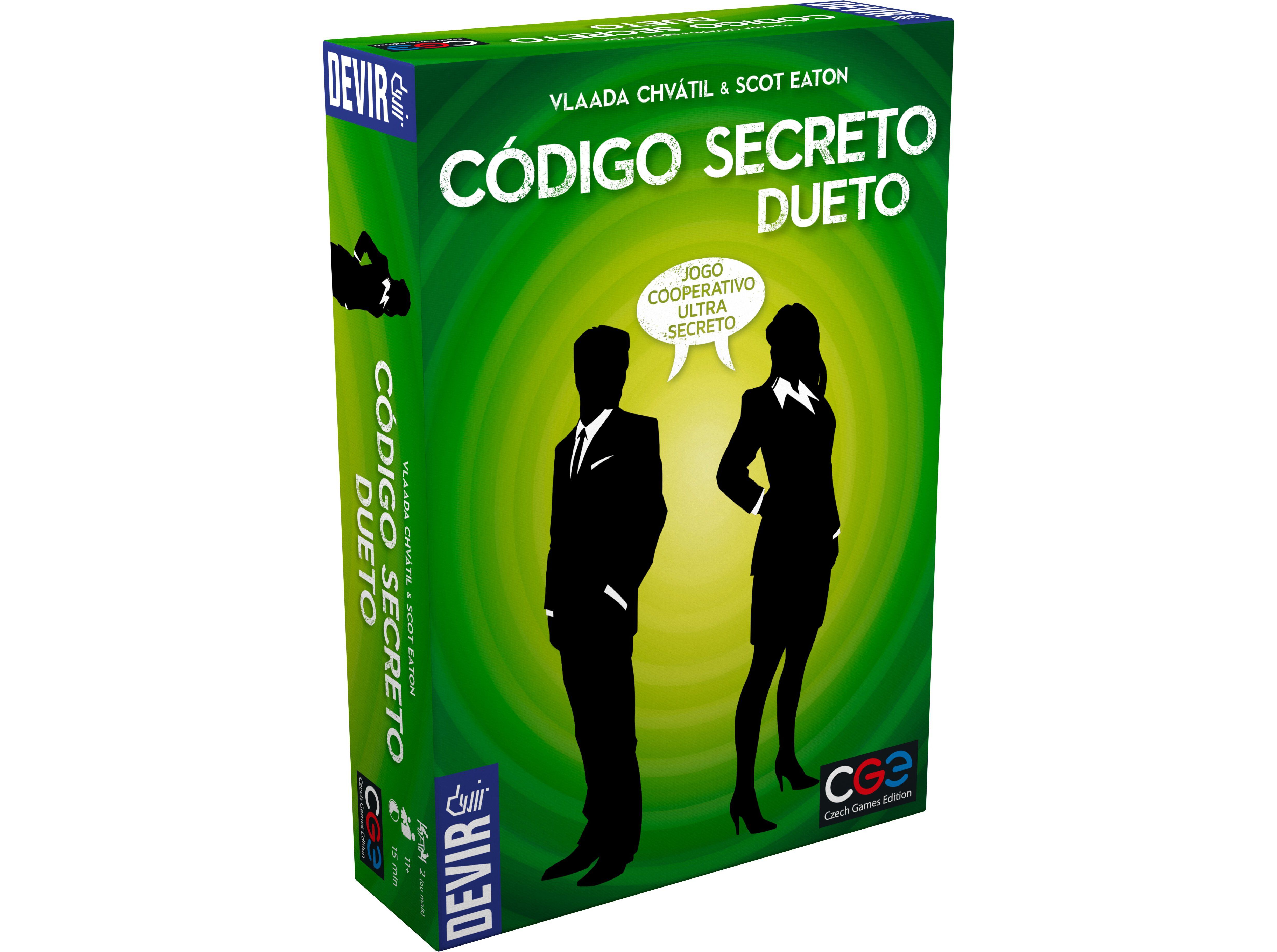 JOGO C&Oacute;DIGO SECRETO DEVIR DUETO TABULEIRO image number 0
