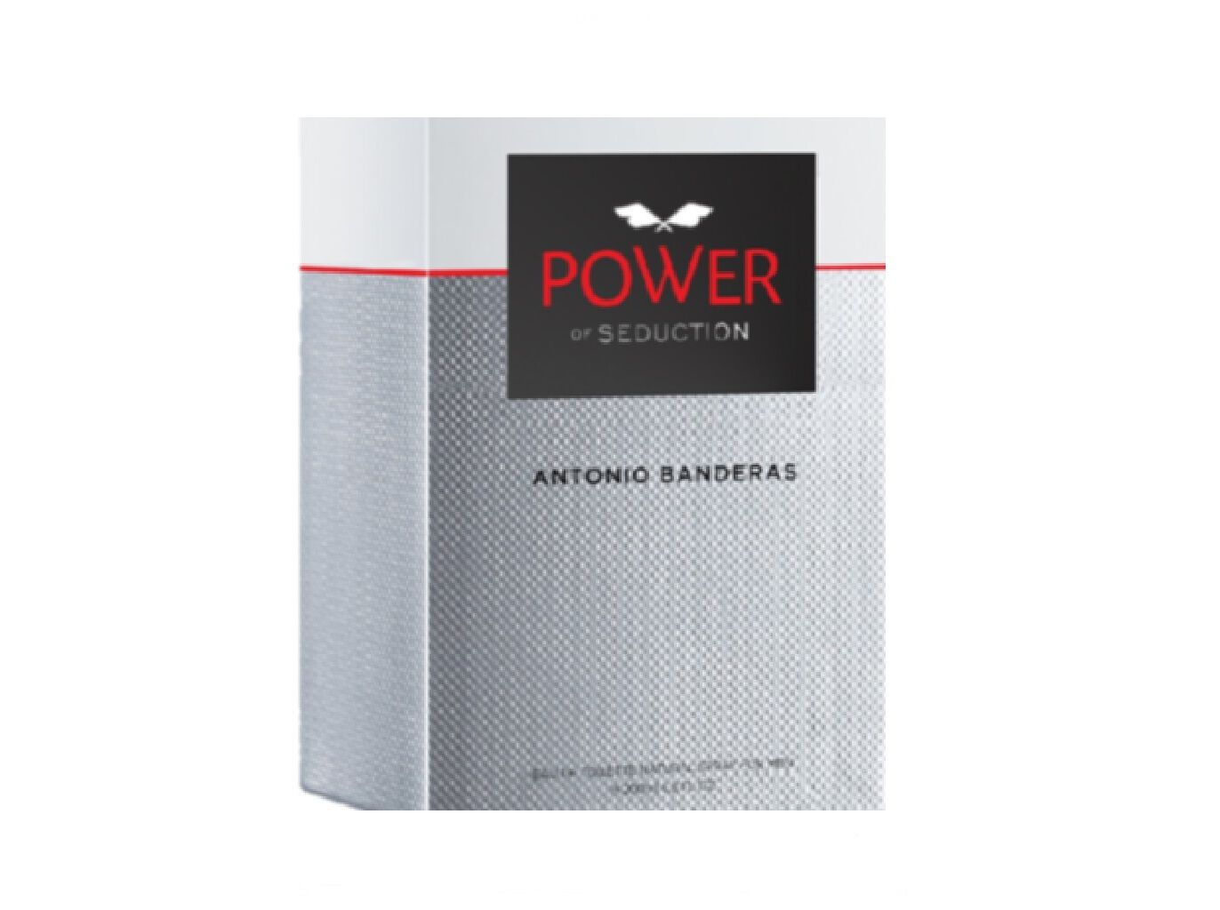 EAU DE TOILETTE POWER ANT&Oacute;NIO BANDERAS SEDUCTION PAGUE 100ML LEVE 200ML