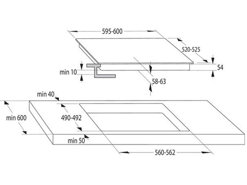 PLACA INDU&Ccedil;&Atilde;O HISENSE HI6401BSC 60CM image number 8