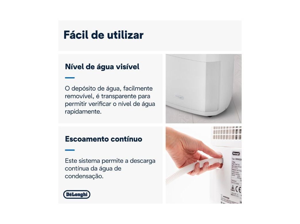 DESUMIDIFICADOR DELONGHI DDSX225 (25L/DIA) image number 5