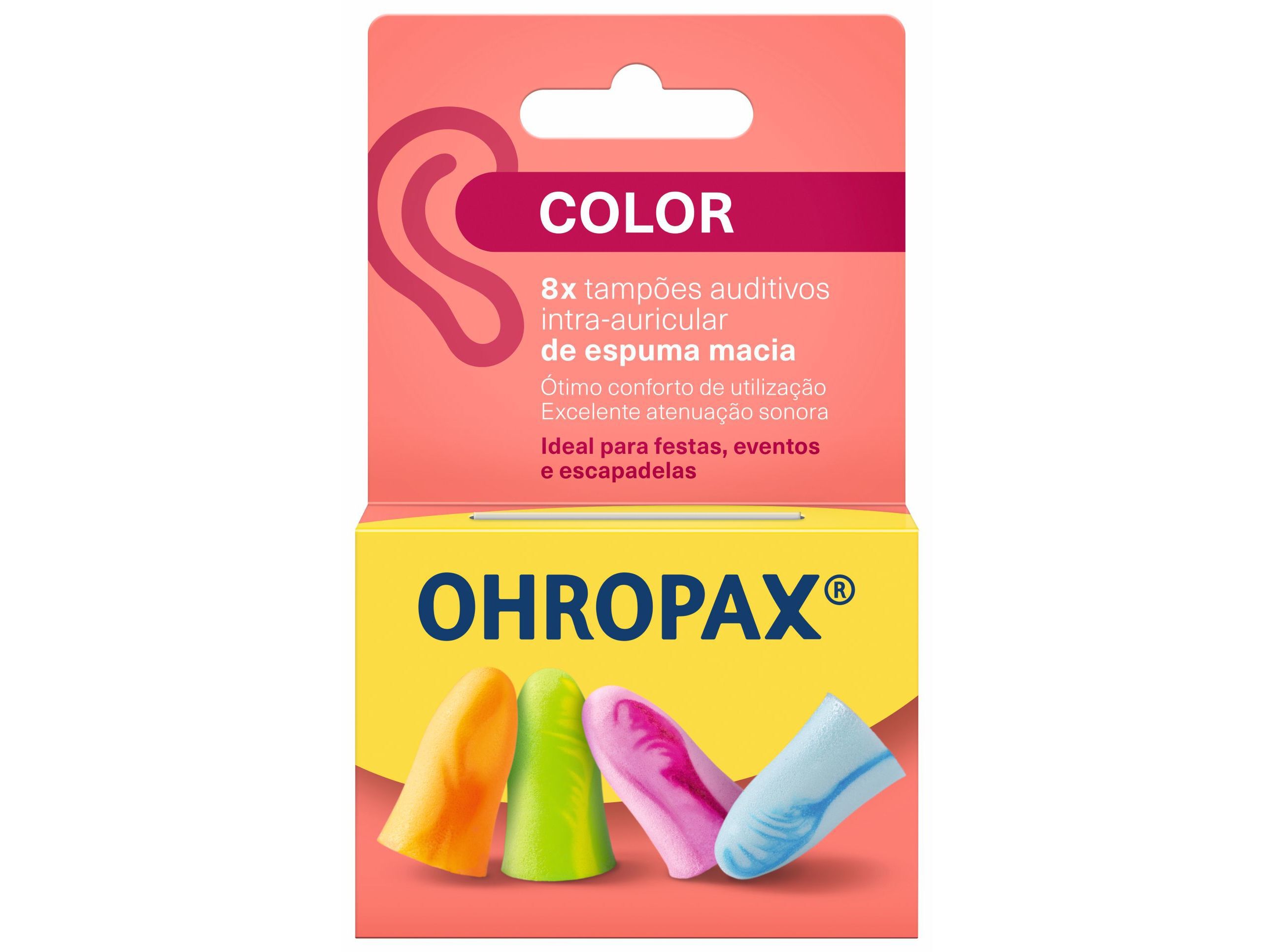 TAMP&Otilde;ES OUVIDOS OHROPAX COLOR 8UN