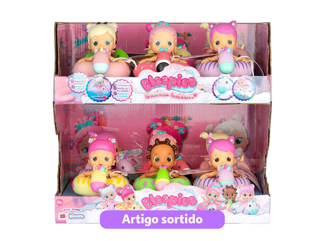 BONECA IMC TOYS BLOOPIES FLOATIES FLUTUADOR MODELOS SORTIDOS image number 0