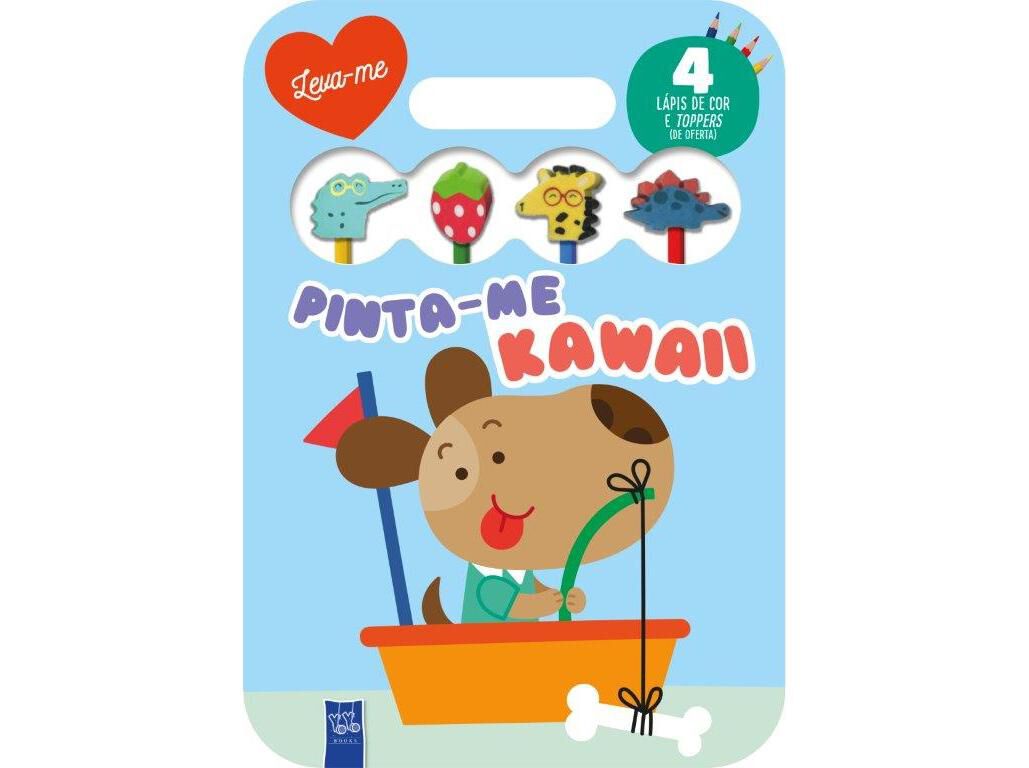 LIVRO LEVA-ME PINTA-ME KAWAII image number 0