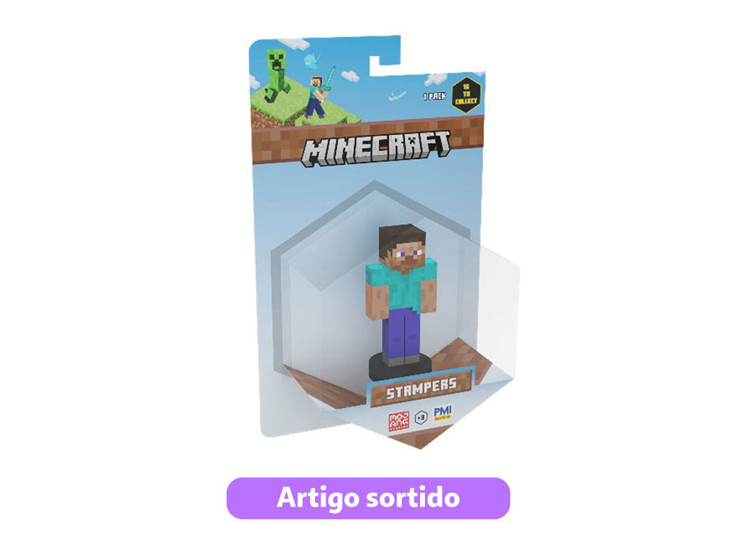 FIGURA MINECRAFT PACK 1 MODELOS SORTIDOS