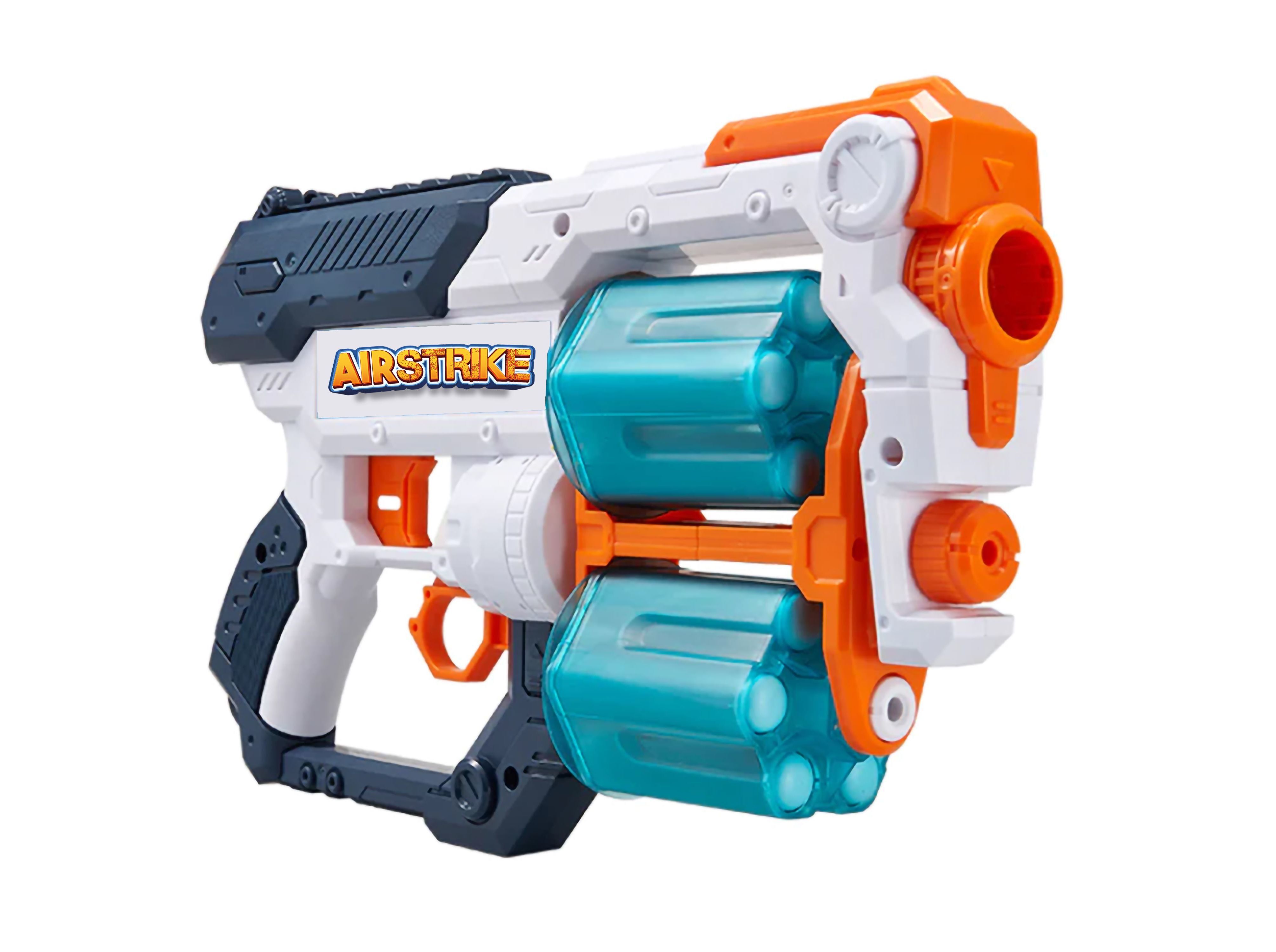 SOFT GUN AIR STRIKE COM 12 DARDOS image number 0