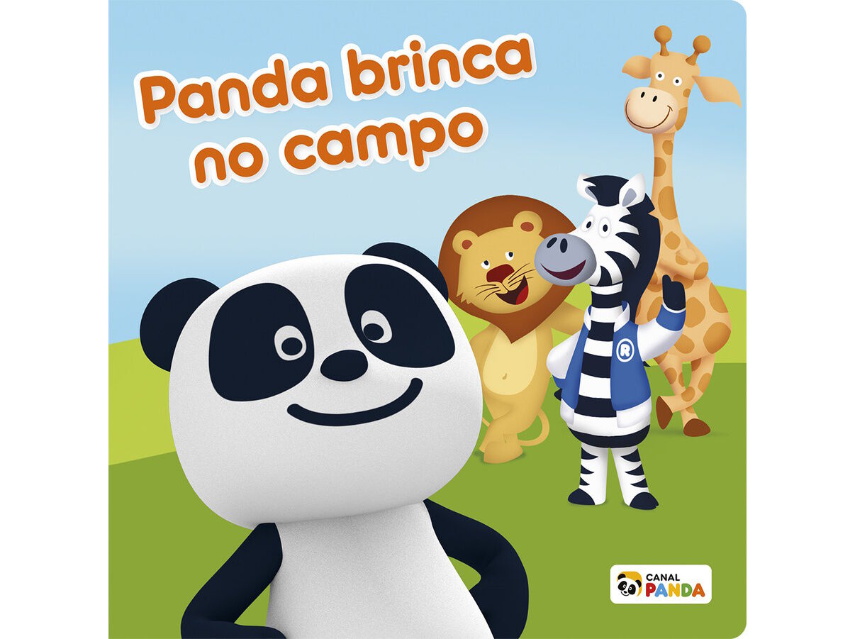 LIVRO CANAL PANDA - PANDA BRINCA NO CAMPO image number 1