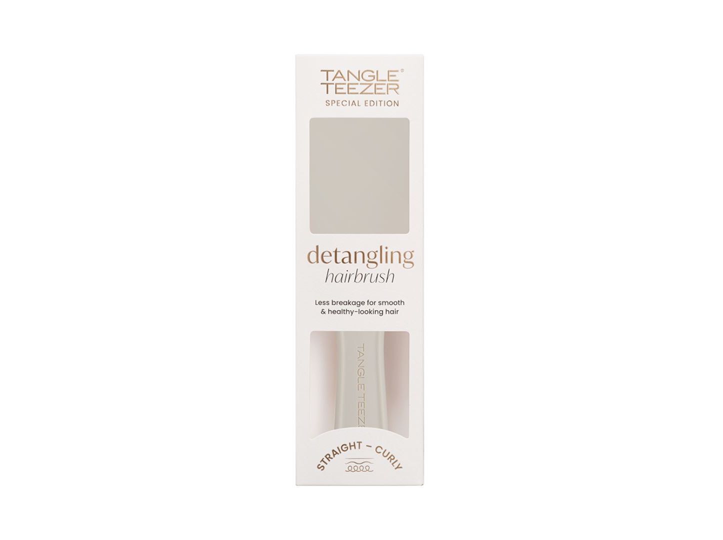 ESCOVA TANGLE TEEZER DETANGLER MATTE PUMICE GRAY image number 2
