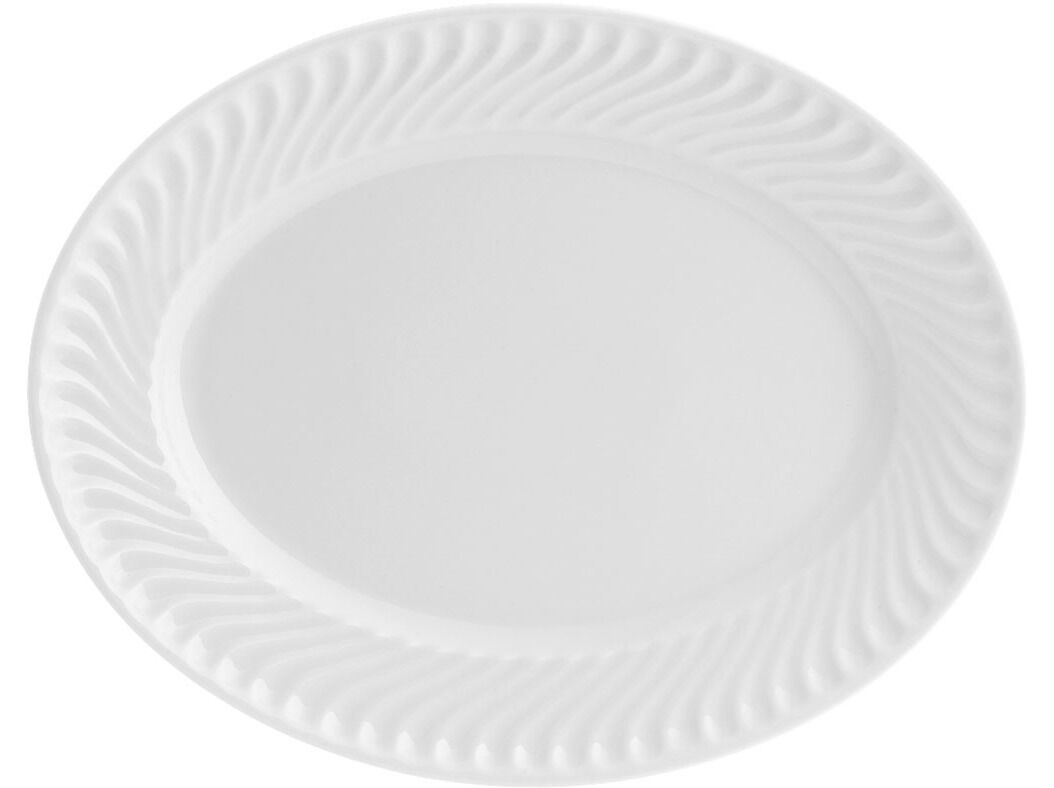 TRAVESSA SAGRES VISTA ALEGRE BRANCO PORCELANA &Oslash;34.4CM