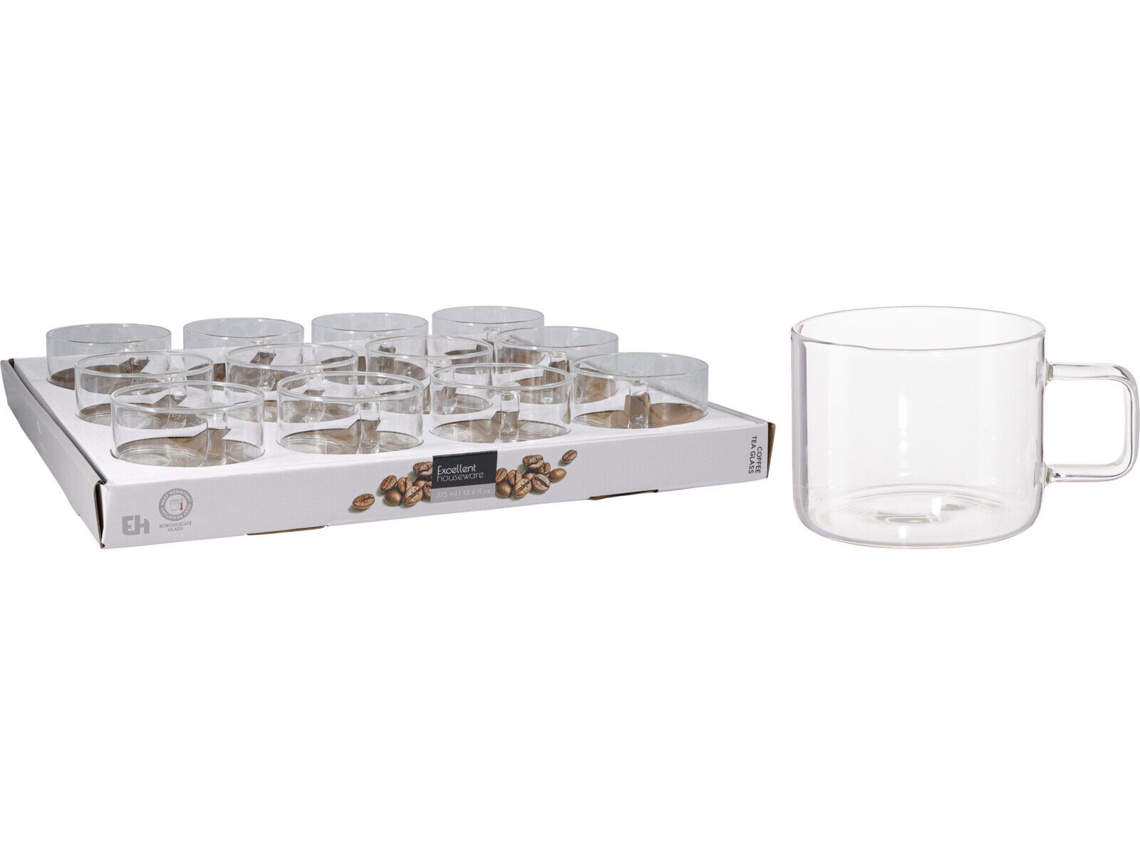 CANECA DE VIDRO 125ML