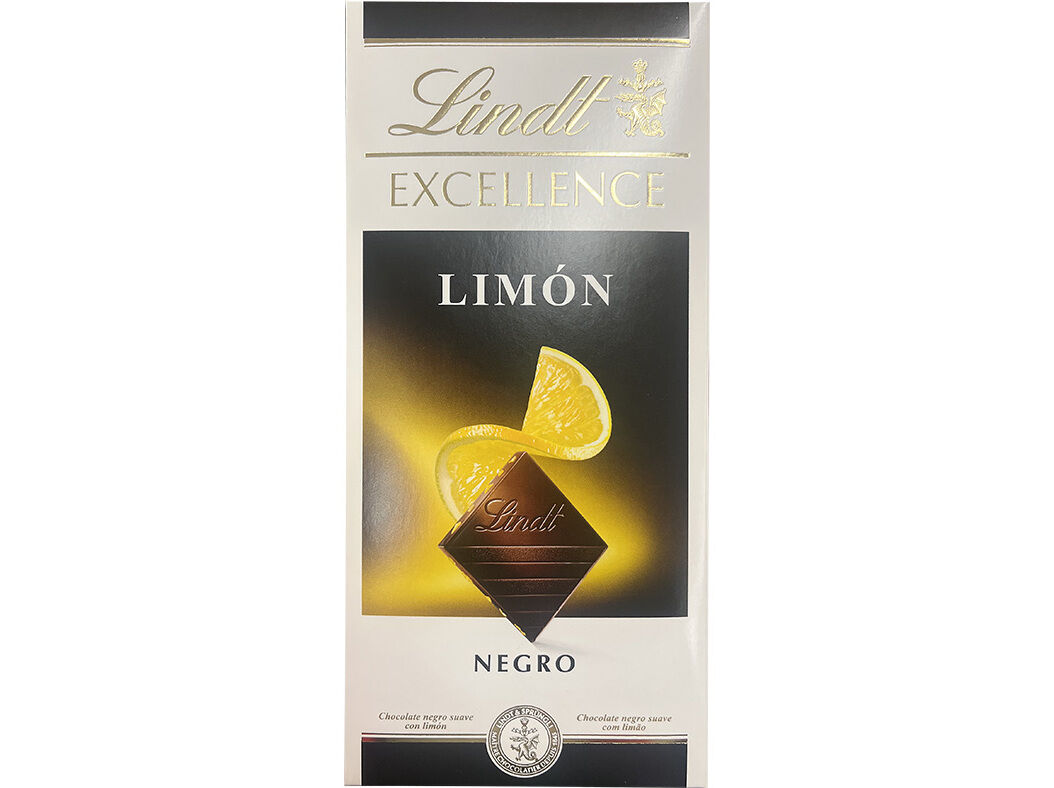 CHOCOLATE TABLETE LINDT EXCELENCE LIM&Atilde;O 100G image number 0