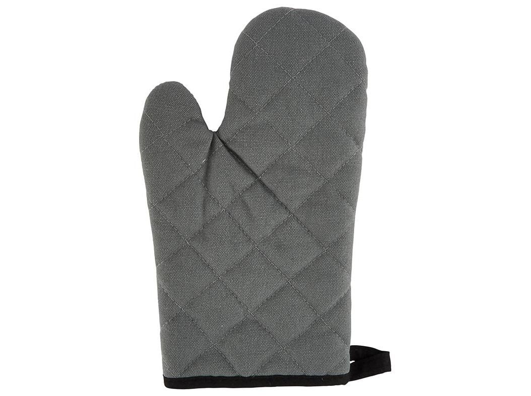 LUVA DE COZINHA AUCHAN 100% ALGOD&Atilde;O CINZENTO 18X28CM