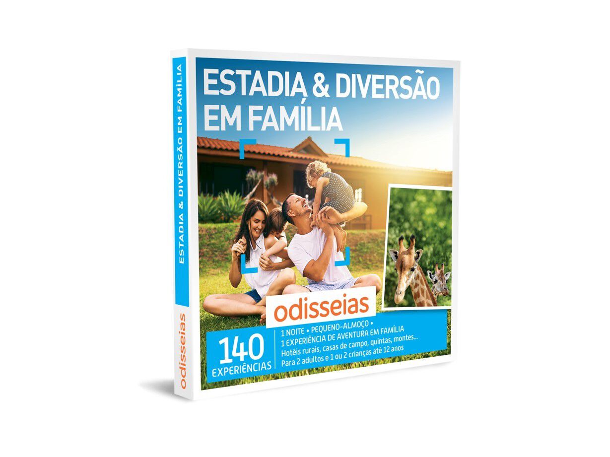 PACK ODISSEIAS ESTADIA E DIVERS&Atilde;O EM FAM&Iacute;LIA