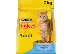 Ração Para Gato Friskies Com Salmão E Vegetais 2 kg